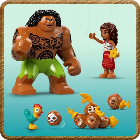 Lego Disney 43258 Barka Kakamorów 572 Elementów Vaiana 2 - Wiele Postaci