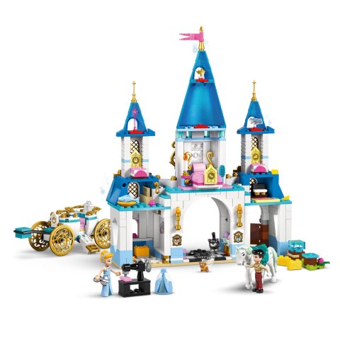 Lego Disney 43275 Zamek Kopciuszka I Kareta Z Czwórką Postaci 596 Elementów