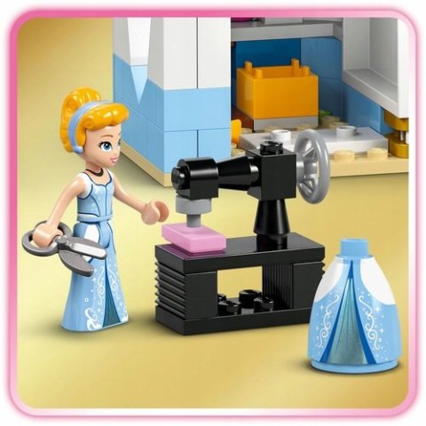 Lego Disney 43275 Zamek Kopciuszka I Kareta Z Czwórką Postaci 596 Elementów