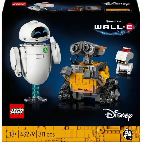 Lego Disney 43279 Wall-E I Ewa 811 Elementy R Dla Fanów Konstrukcji I Kolekcjonerów