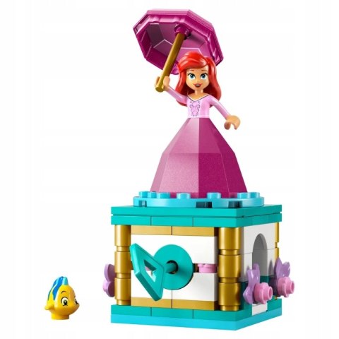 Lego Disney Princess Wirująca Arielka 93 Elementów 5+ Z Kluczykiem I Rybką
