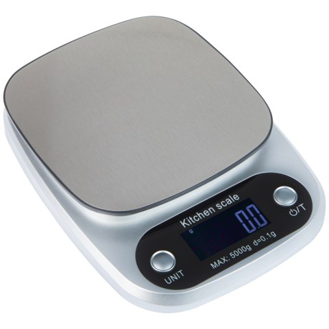 Elektroniczna Waga Kuchenna Jubilerska 0,1G-5Kg Stal Nierdzewna Lcd