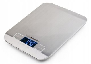 Esperanza Waga Kuchenna Cyfrowa Inox 5000G Precyzyjna Lcd Stal Nierdzewna