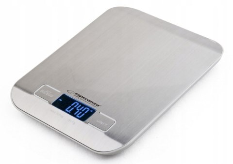 Esperanza Waga Kuchenna Cyfrowa Inox 5000G Precyzyjna Lcd Stal Nierdzewna