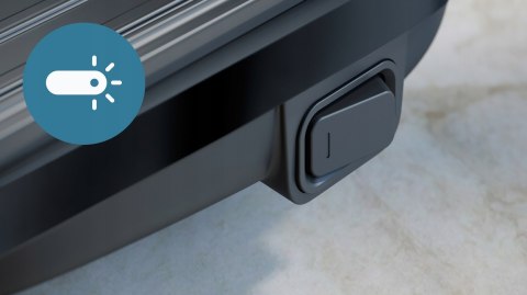 Opiekacz Do Kanapek Philips 3000, 750W, Nieprzywierające Płyty, Easy Lock