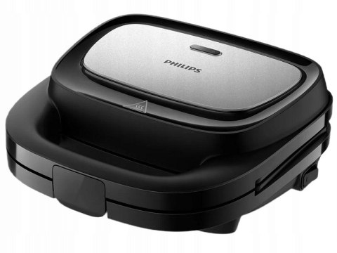 Opiekacz Philips Hd2350/80 3W1: Kanapki, Panini, Gofry, 750W, Kolor Czarny