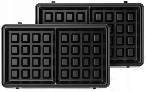Opiekacz Philips Hd2350/80 3W1: Kanapki, Panini, Gofry, 750W, Kolor Czarny