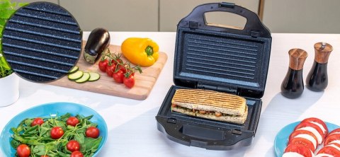 Opiekacz Zelmer Zsm7900 3W1 900W, Wymienne Płytki, Nieprzywierająca Powłoka