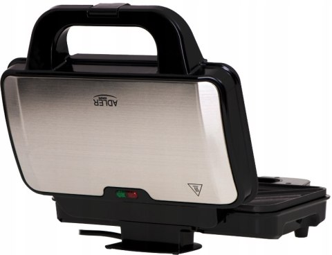 Opiekacz Xxl Do Kanapek 1300W, Nieprzywierająca Powłoka, Duże Płyty