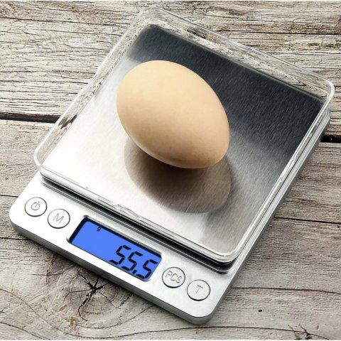 Precyzyjna Waga Kuchennna Lcd 2Kg Z 2 Misy, Wysoka Dokładność 0,1G
