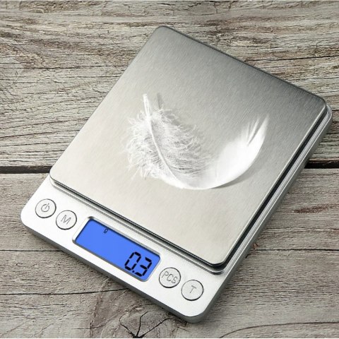 Precyzyjna Waga Kuchennna Lcd 2Kg Z 2 Misy, Wysoka Dokładność 0,1G