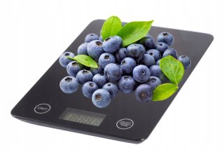 Waga Kuchenna Elektroniczna Lcd 5Kg/1G, Szklana, Dotykowe Przyciski, Tara