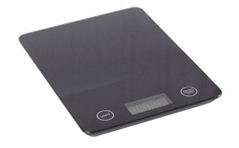 Waga Kuchenna Elektroniczna Lcd 5Kg/1G, Szklana, Dotykowe Przyciski, Tara