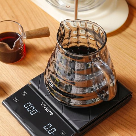Waga Kuchenna Precyzyjna 3000G/0.1G Z Timerem Do Kawy I Termoizolacją