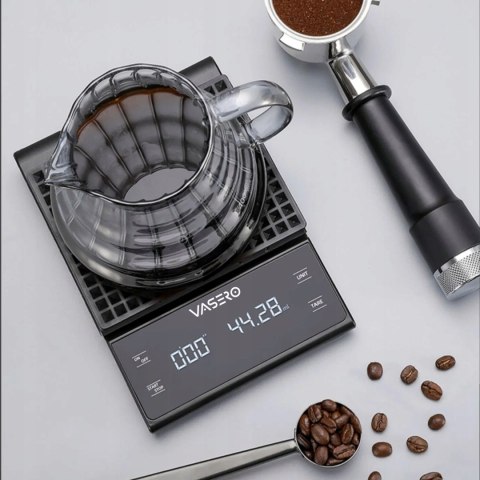 Waga Kuchenna Precyzyjna 3000G/0.1G Z Timerem Do Kawy I Termoizolacją