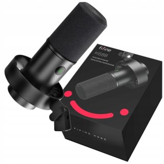 D.Yn.Am.Iczny Mikrofon Usb/Xlr Fifine K688 Z Kardioidalną Charakterystyką