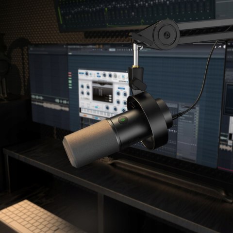 D.Yn.Am.Iczny Mikrofon Usb/Xlr Fifine K688 Z Kardioidalną Charakterystyką