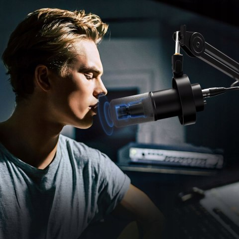 D.Yn.Am.Iczny Mikrofon Usb/Xlr Fifine K688 Z Kardioidalną Charakterystyką