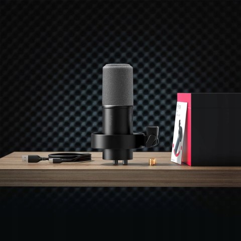 D.Yn.Am.Iczny Mikrofon Usb/Xlr Fifine K688 Z Kardioidalną Charakterystyką