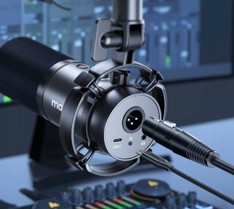 Mikrofon dynamiczny Maono PD200X USB/XLR z podświetleniem RGB