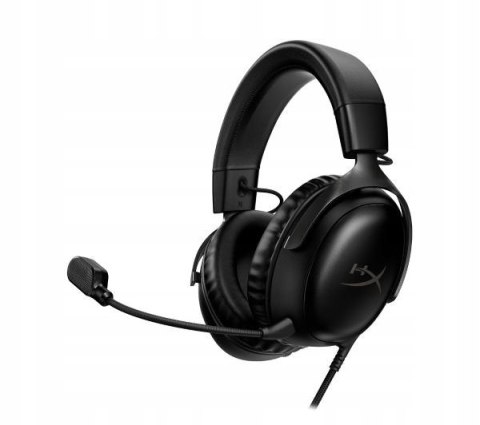Hyperx Cloud Iii Czarne Słuchawki Gamingowe Z Mikrofonem Jack 3,5Mm/Usb