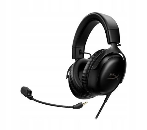 Hyperx Cloud Iii Czarne Słuchawki Gamingowe Z Mikrofonem Jack 3,5Mm/Usb
