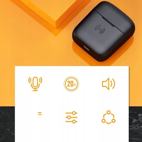 Mikrofon Bezprzewodowy 360° Usb-C/Iphone Z Funkcją Redukcji Szumów I Etui