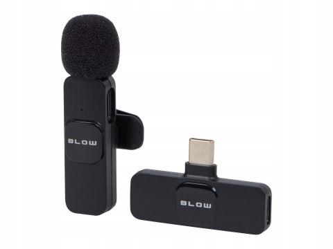 Mikrofon Bezprzewodowy Krawatowy Usb-C Do Android Z Zasięgiem 20M