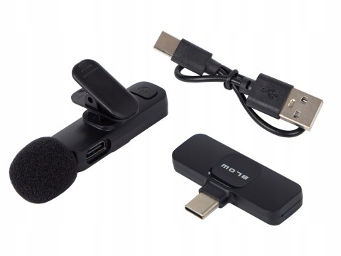Mikrofon Bezprzewodowy Usb-C Z Zasięgiem 20M - Idealny Do Nagrań