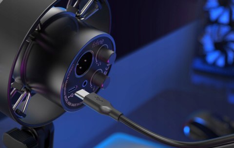 Mikrofon Dynamiczny Fifine T688 Usb/Xlr Z Ramieniem Kosz Antywibracyjny