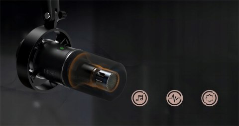 Mikrofon Dynamiczny Fifine T688 Usb/Xlr Z Ramieniem Kosz Antywibracyjny