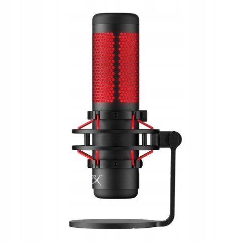 Mikrofon Hyperx Quadcast Czarno-Czerwony, Pojemnościowy, Usb, 3M Kabel