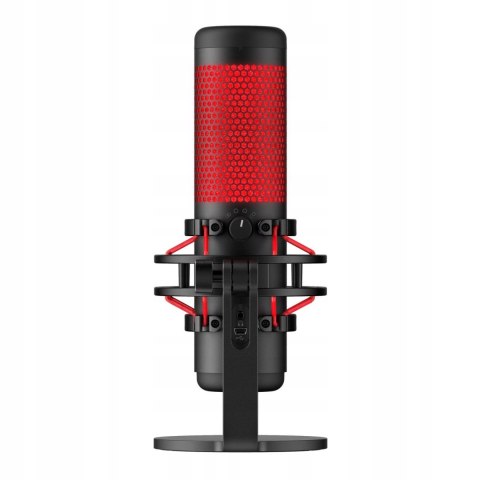 Mikrofon Hyperx Quadcast Czarno-Czerwony, Pojemnościowy, Usb, 3M Kabel