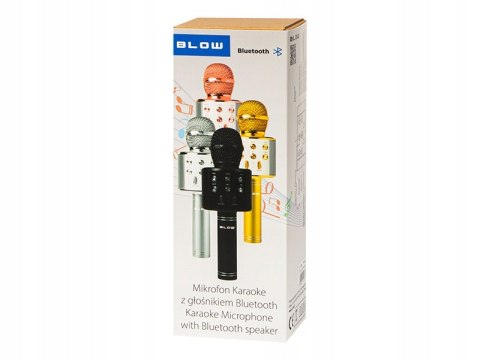 Mikrofon Karaoke Bezprzewodowy Bluetooth Z Głośnikiem I Efektem Echo