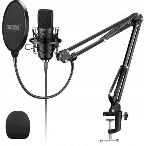Mikrofon Mozos Mkit-700 Pro V2 Usb Kardioidalny Do Komputera 192Khz