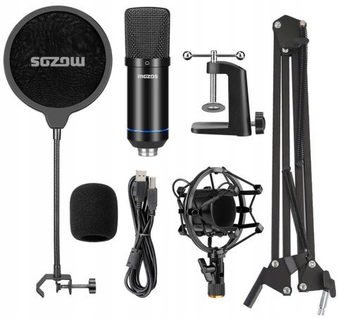 Mikrofon Mozos Mkit-700 Pro V2 Usb Kardioidalny Do Komputera 192Khz
