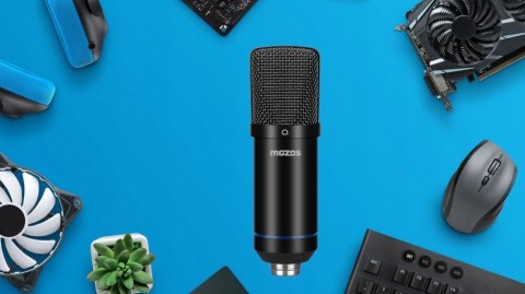 Mikrofon Mozos Mkit-700 Pro V2 Usb Kardioidalny Do Komputera 192Khz