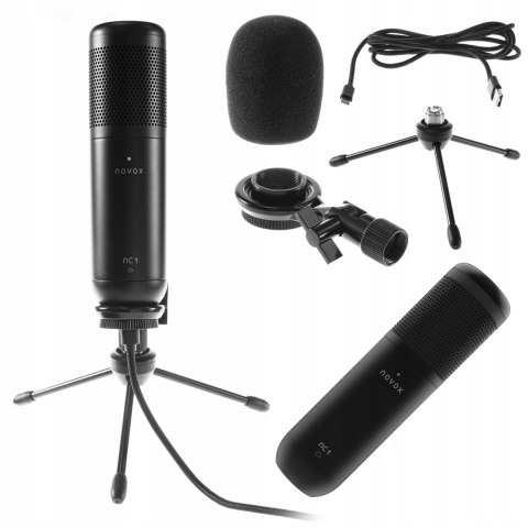 Mikrofon Novox Nc1 V2 Usb Do Streamingu, Youtuba, Podcastów, 24Bit/192Khz