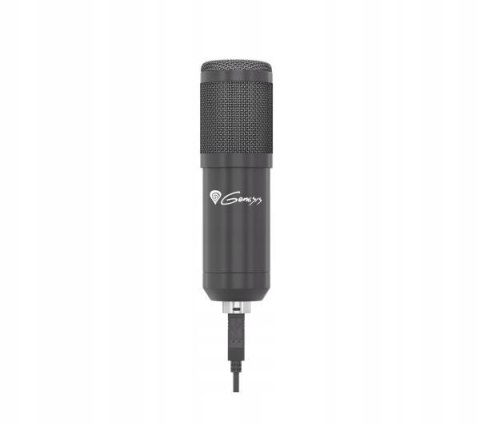Mikrofon Studyjny Genesis Radium 400 Usb Kardioidalny Pojemnościowy 2,5M