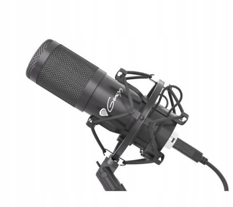 Mikrofon Studyjny Genesis Radium 400 Usb Kardioidalny Pojemnościowy 2,5M