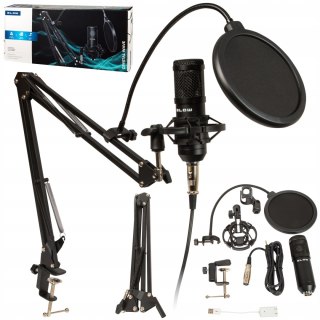 Mikrofon Studyjny Pojemnościowy Usb Jack Blow Zestaw Streaming I Nagrywanie