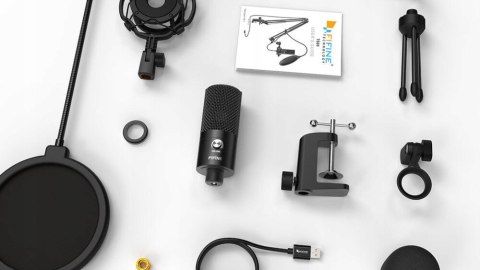 Mikrofon Usb Fifine T669 Pojemnościowy Do Komputera Kardioidalna Czułość