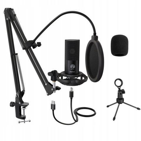Mikrofon Usb Fifine T669 Z Ramię, Pop Filtrem, Idealny Do Streamingu