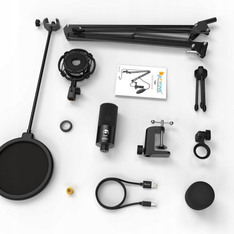 Mikrofon Usb Fifine T669 Z Ramię, Pop Filtrem, Idealny Do Streamingu
