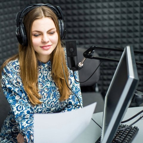 Mikrofon Usb Fifine T669 Z Ramię, Pop Filtrem, Idealny Do Streamingu