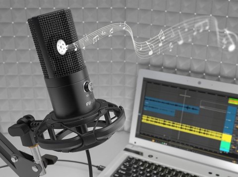 Mikrofon Usb Fifine T669 Z Ramię, Pop Filtrem, Idealny Do Streamingu