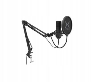 Mikrofon Usb Krux Edis 1000 Czarny Z Ramieniem I Pop Filtrem, 130 Db