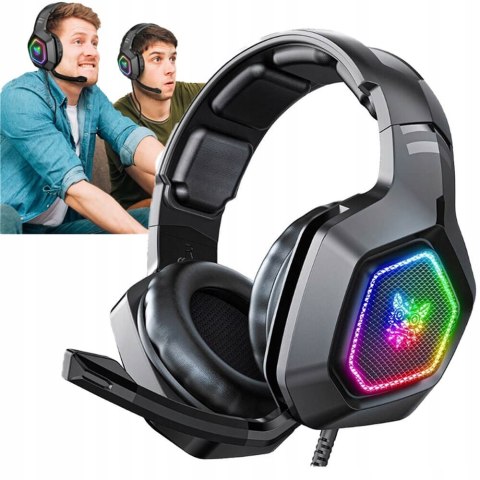 Onikuma K10 Słuchawki Gamingowe Usb Z Mikrofonem Led Rgb Redukcja Szumów