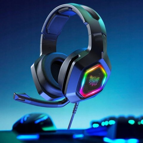 Onikuma K10 Słuchawki Gamingowe Usb Z Mikrofonem Led Rgb Redukcja Szumów