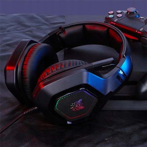 Onikuma K10 Słuchawki Gamingowe Usb Z Mikrofonem Led Rgb Redukcja Szumów